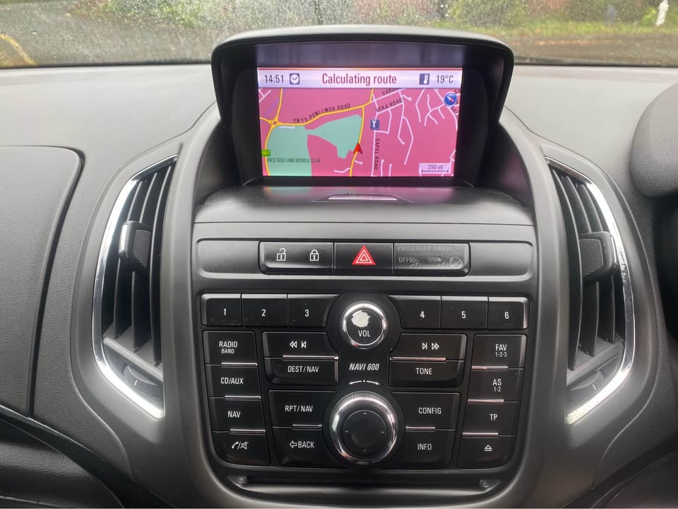 2014 63 VAUXHALL ZAFIRA